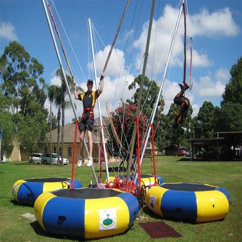 Bungee Trampoline 3 Station Kids Fairyland Party Rental Lauderhill Fl