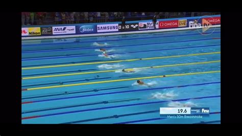 Adam Peaty Breaststroke World Record 2017 Fina World Swimming Championships Youtube