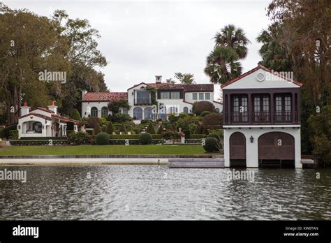 Winter Park Scenic Boat Tour, Winter Park, Florida Stock Photo - Alamy