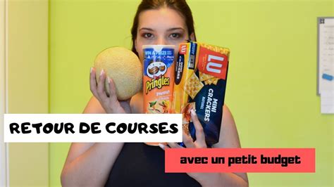 Retour De Courses Avec Un Petit Budget 3 YouTube