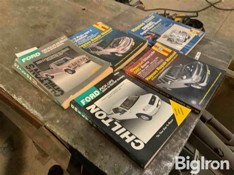 Haynes And Chilton Service Manuals Bigiron Auctions