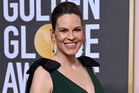 Hilary Swank A Accouch