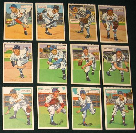 Lot Detail 1955 Topps Double Headers Lot Of 35