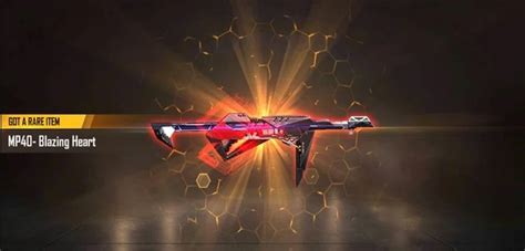 Top 5 best free Fire MP40 gun skins