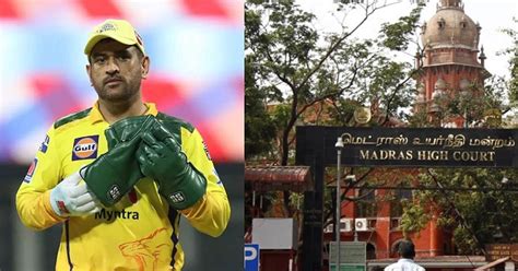 Ms Dhoni Moves Madras Hc Seeking Criminal Contempt Proceedings Against