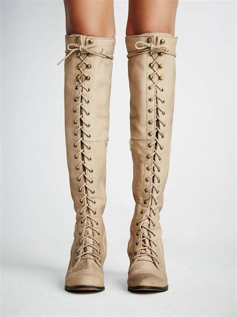 Jeffrey Campbell Free People Joe Lace Up Boot Clothes For Women