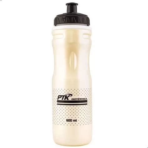 Garrafa Caramanhola Squeeze Ml Isot Rmica Corrida Bike Cor Branco