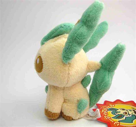 Pokemon Center 2009 Leafeon Pokedoll Series Plush Toy