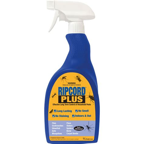 Ripcord Plus | Insect Pest Control Spray 1 litre Clear | Mitre10