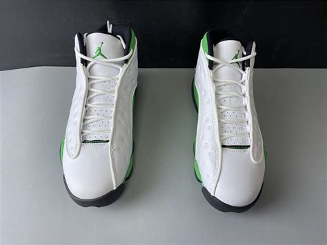 Aj13 Verde Y Blanco Triki Zapas