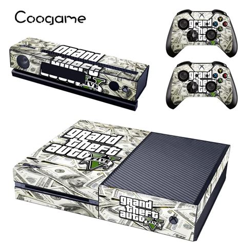 GTA Vinyl Skins Sticker For Microsoft Xbox one Console Grand Theft Auto ...