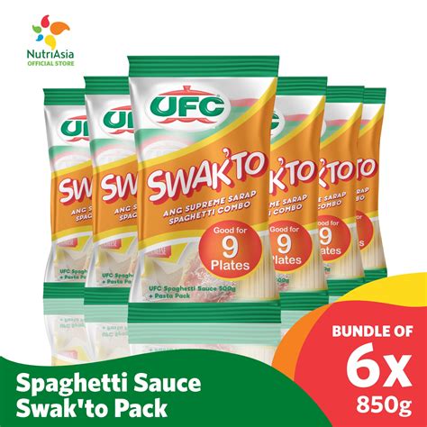 Ufc Spaghetti Sauce Swak To Pack Bundle Of Lazada Ph