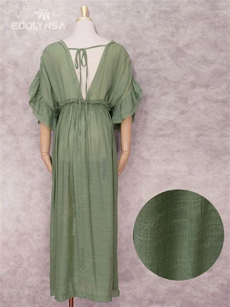 Sexy Bikini Cover Ups Long White Tunic Casual Summer Beach Dress Elegant Women Clothing Beach