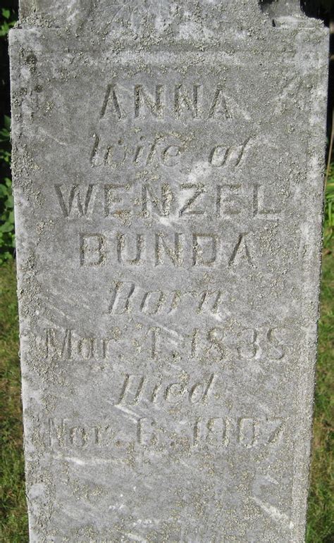 Wenzel M Bunda Jr Find A Grave Memorial