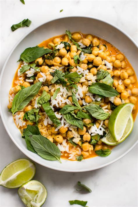 This Quick And Easy Vegan Chickpea Coconut Curry Is Ready In Less Than