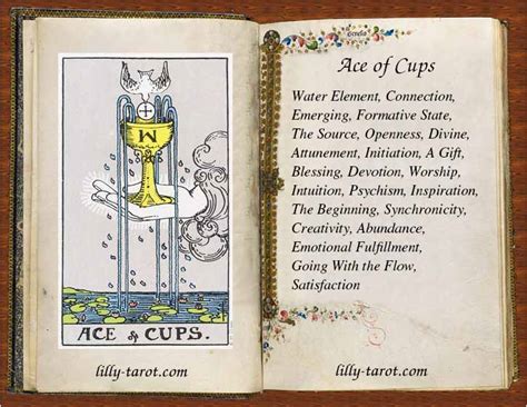 Ace Of Cups Tarot Card Meaning Symbolism Off