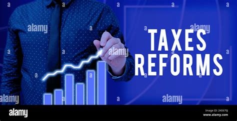 Text Caption Presenting Taxes Reforms Concept Meaning Managing