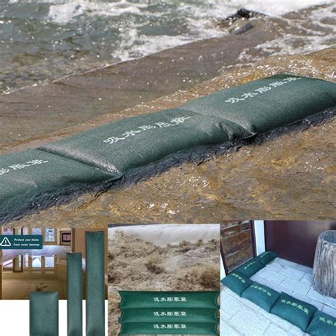 Dw No Sand Required Flood Proof Sandbags Wate Absorber Swelling