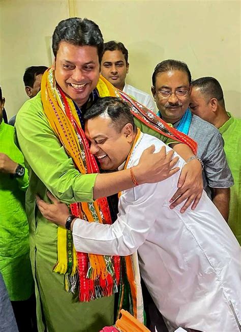 Who Is Sambit Patra Hugging India News