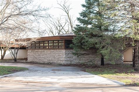 Alvin Miller House 1946 Charles City Iowa Usonian Style Frank