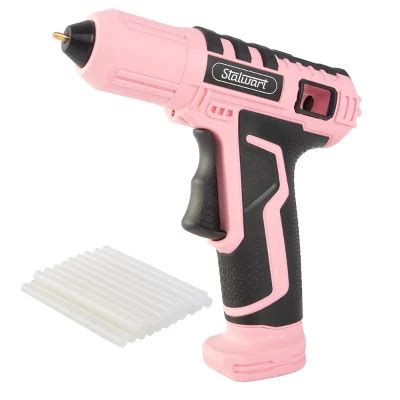 4V Cordless Hot Glue Tool Wireless Glue Tool Kit With 20 Glue Sticks By Stalwart Pink Target