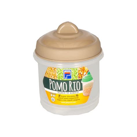 Pomo Rio Con Tapa Taupe Velvet Plapasa N Aki