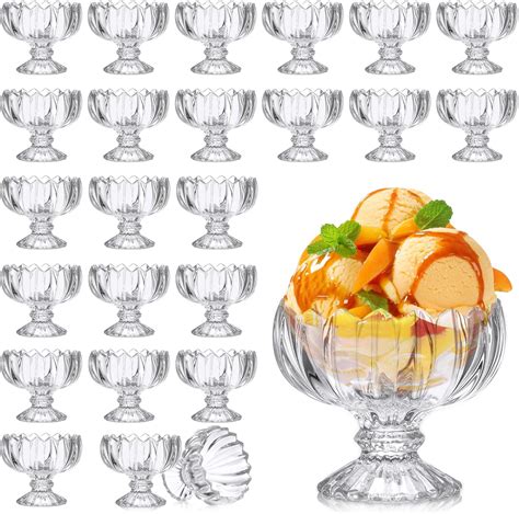 Amazon Rtteri Pack Plastic Dessert Cups Oz Clear Ice Cream