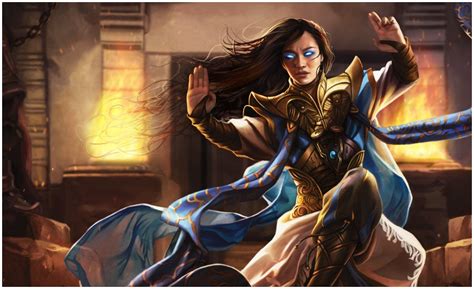 Narset Joins Blue Planeswalkers In Mtg War Of The Spark Spoilers Dot