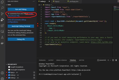 How To Run React Js In Visual Studio Code Printable Forms Free Online