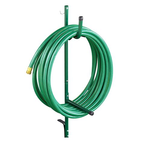 Hose Storage Caddy With Sturdy Stake For Anywhere In Yard Or Garden