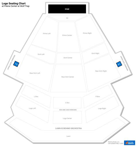 Wolf Trap Seating Chart Filene Center - Infoupdate.org