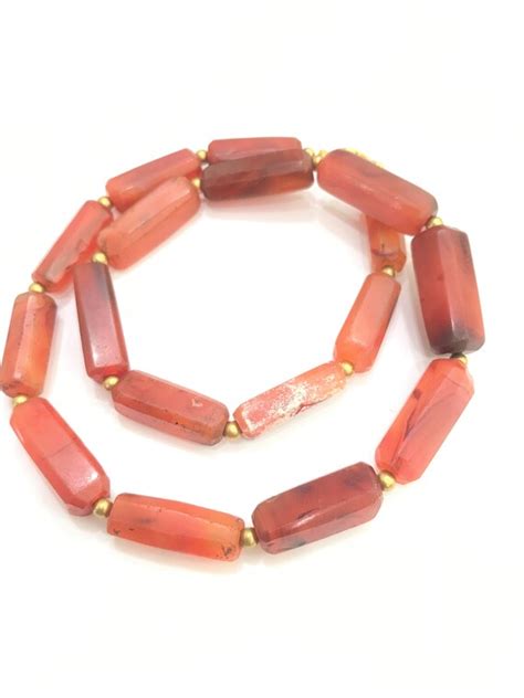 A Beautiful Collection Antique Himalayan Carnelian Ag Gem