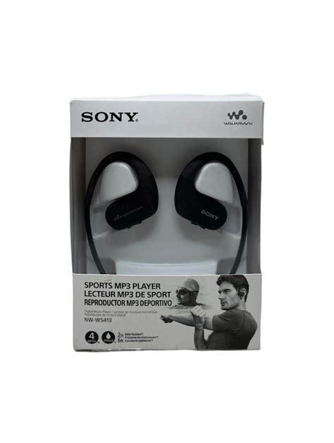 SONY Walkman 4GB Headphone Integrated NW WS413 Swimming Waterproof MP3