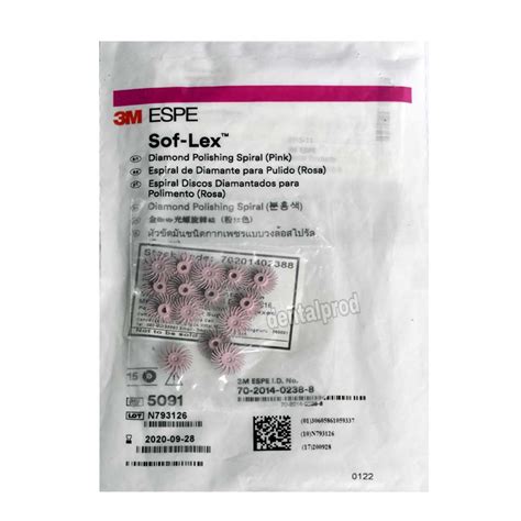 3m Espe Sof Lex Diamond Polishing Spiral Dental Soflex Pink Dental Prod