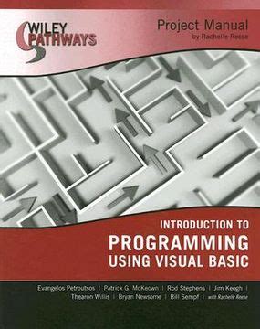 Libro Wiley Pathways Introduction To Programming Using Visual Basics