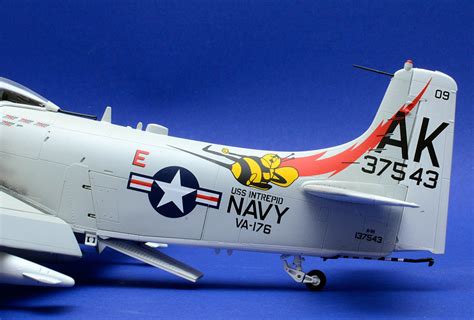 Tamiya Douglas A H Skyraider U S Navy Model Kits Review