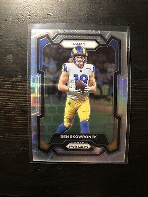 2023 Panini Prizm Ben Skowronek Rams Card 163 Pandora 400 PWE QTY