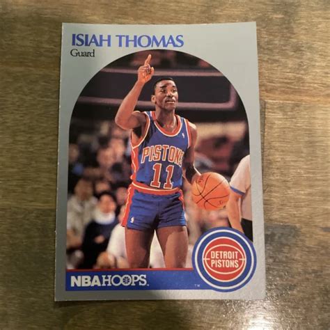 Carte De Basketball Isiah Thomas Nba Hoops Pistons De