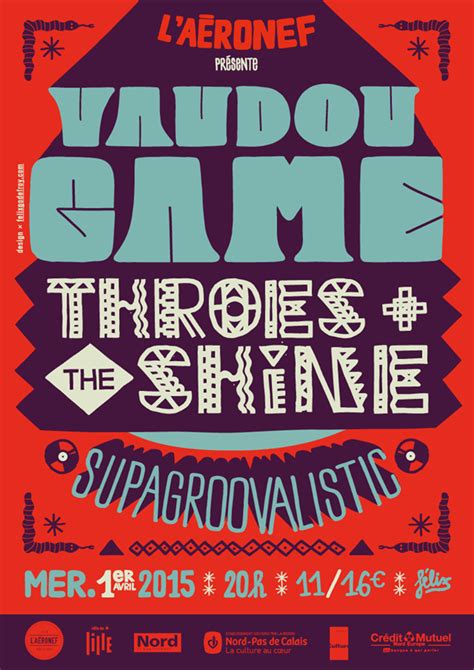 Vaudou Game Throes The Shine Supagroovalistic Concerts Lille