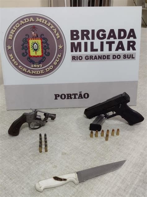 Brigada Militar De Port O Prende Trio Na Rea Rural Do Munic Pio