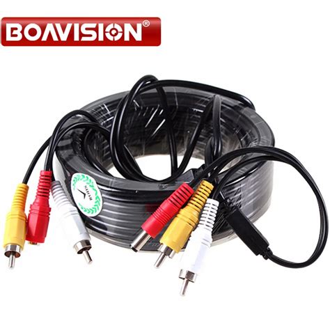 5M 10M 15M 20M Security CCTV Coaxial Cable AV Power Audio CCTV