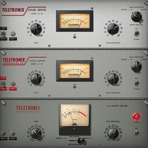 Teletronix LA 2A Leveler Collection UAD Audio Plugins Universal Audio