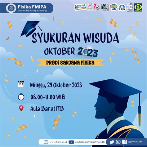 Syukuran Wisuda Oktober Fisika Itb