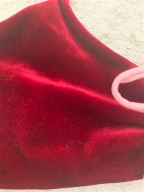 Velvet Bikini Set Women S Fashion Swimwear Bikinis Swimsuits On Carousell