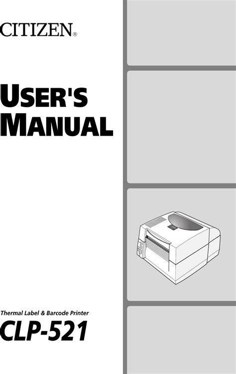 Citizen Systems Clp Users Manual