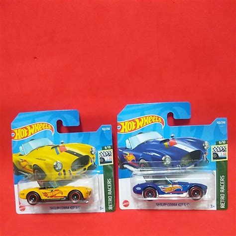 Shelby Cobra S C Hot Wheels Retro Racers Shopee Brasil