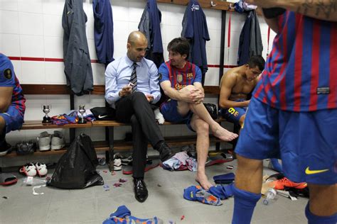 Unpublished Images Of The Final Annotated By Pep Guardiola FC Barcelona