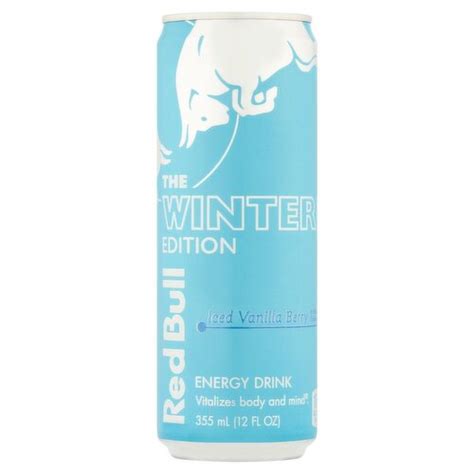 Red Bull The Winter Edition Iced Vanilla Berry Energy Drink 12 Fl Oz