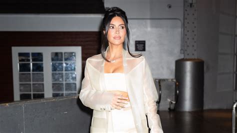 Kim Kardashian Embraces The New Frontier Of Sheer Transparent Leather