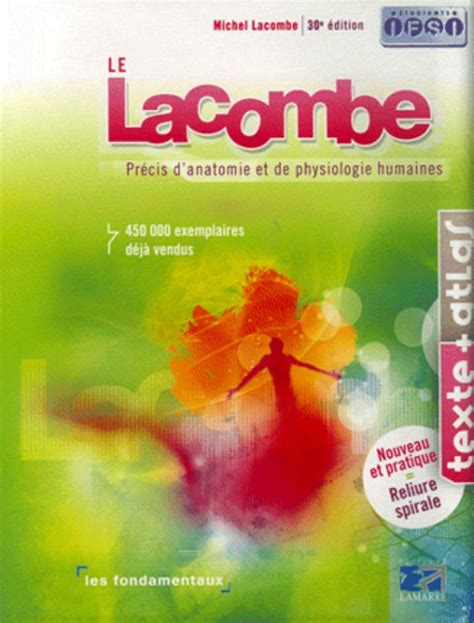 Amazon Le Lacombe Precis D Anatomie Et De Physiologie E Edition